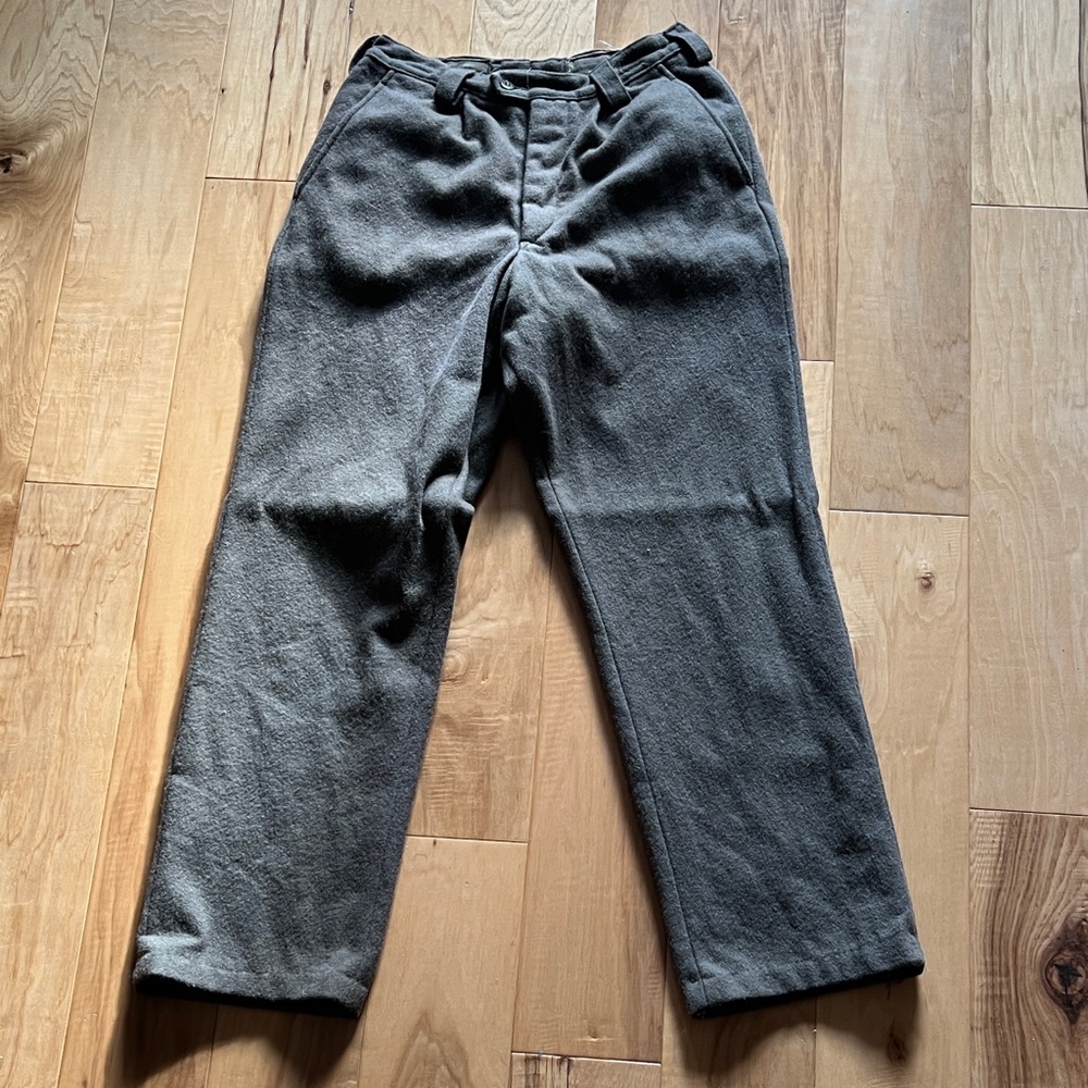 European Wool Pants
